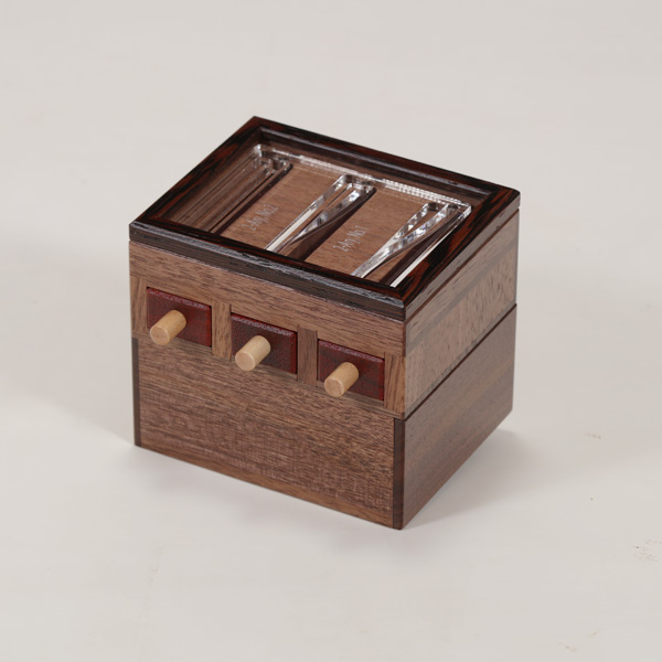 分岐と抜け道の箱　からくり箱　からくりクラブ　からくり創作研究会 分岐と抜け道の箱 からくり箱 からくりクラブ からくり創作研究