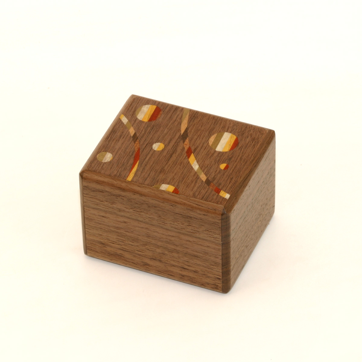 【新品未使用】からくり創作研究会　からくり箱「なのめ出し」 押し下げ12回 | からくり箱