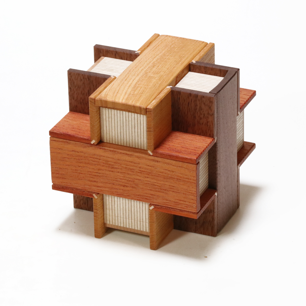 正式的 からくり箱R CUBE（伝承4回風）川島英明 工芸品